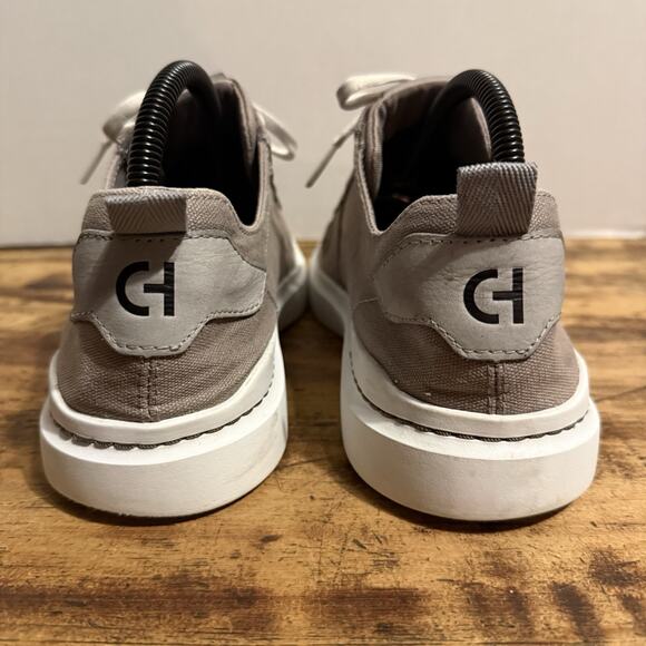 Cole Haan Grand Pro 360 Rally Canvas Court Sneaker Cc34740 Gray Size 8 M - Picture 4 of 13